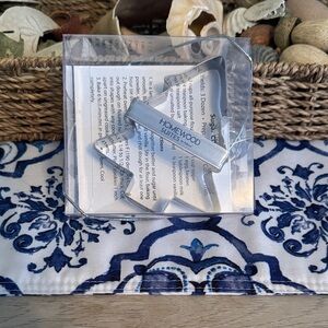 Tree-Shaped Silver Cookie Cutter